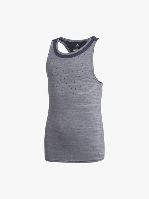 Adidas Girls Dotty Tank Treningssinglet, Legend Ink