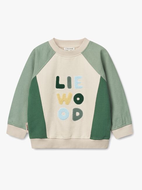 LIEWOOD Aude Collegegenser, Peppermint/Sandy