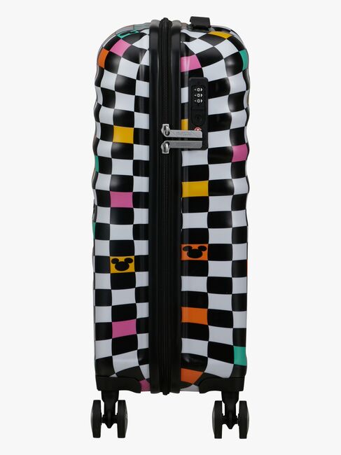 American Tourister Wavebreaker Disney Spinner Koffert 35L, Mickey Check
