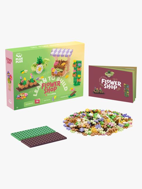 Plus-Plus Learn To Build Flower Shop Byggesett