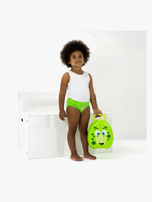 My Carry Potty Dinosaur Pottetreningsbukser 3-pack, Grønn