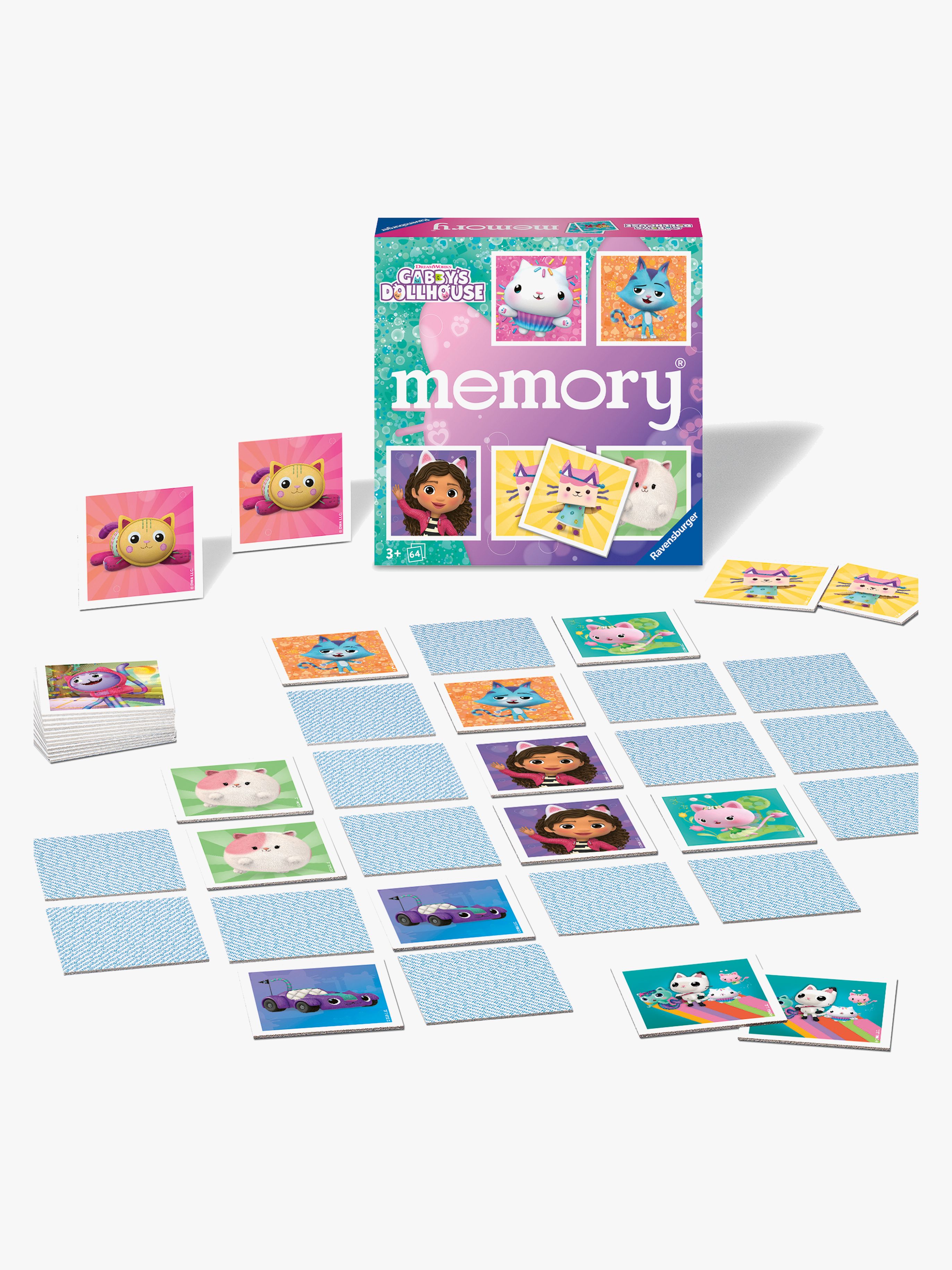 Ravensburger Gabby's Dollhouse Memory - Kortspill & Memory
