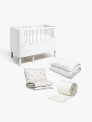 Alice & Fox June Vokseseng inkl. Sengesett AVIVA 100x130, Dream White