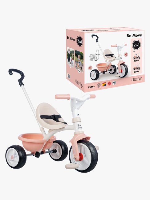 Smoby Be Move Trehjulssykkel, Rosa
