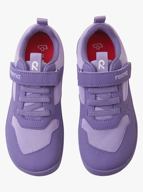 Reima Telmin Jr Barefoot Sneakers, MIsty Violet