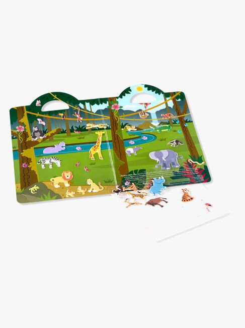 Melissa & Doug Klistremerkebok Safari 42 Stk