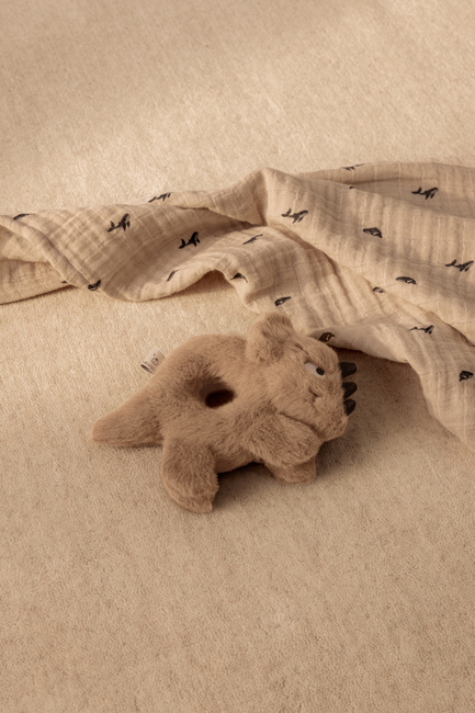 LIEWOOD Lewis Musselinteppe 2-Pakk, Mini Whale/Sandy