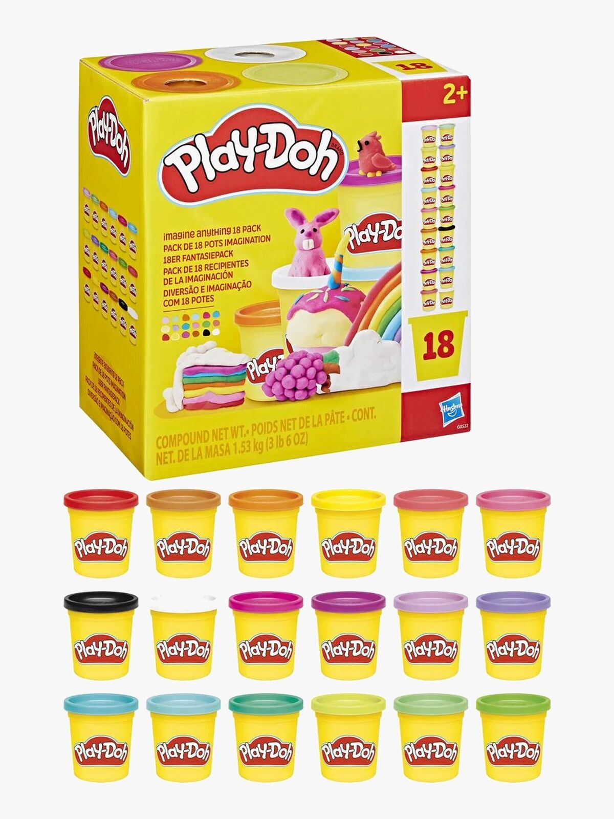 Play-Doh Modelleire 18-Pakk