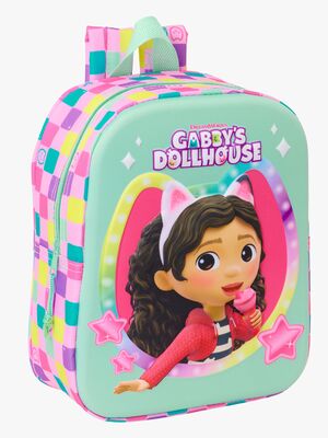 Gabby's Dollhouse 3D Mini Ryggsekk 6L, Lysegrønn
