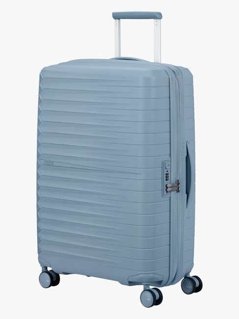 American Tourister FastForward Spinner Koffert 67-77L, Steel Blue