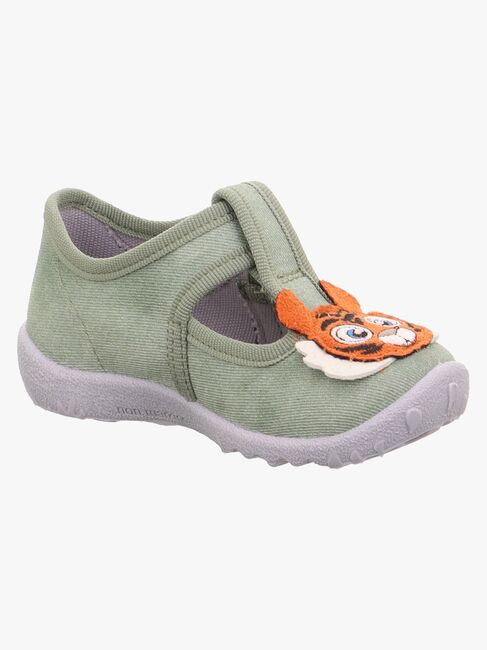 Superfit Spotty Tøfler, Light Green