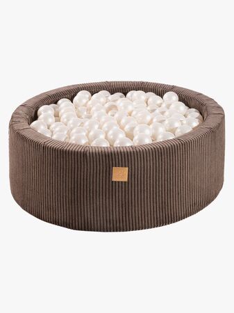 Meowbaby Rundt Ballbasseng Cord 30x90, Brun