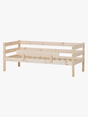 Hoppekids ECO Comfort Enkeltseng med Sikkerhetsskinne 70x160, Tre