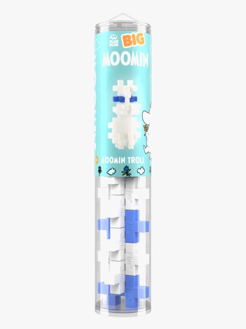Plus Plus BIG Mummitrollet Tube Mummitrollet Byggesett 15 Deler