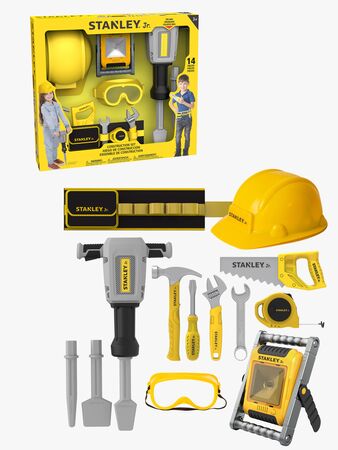 Stanley Jr. Byggesett med Trykkluftbor