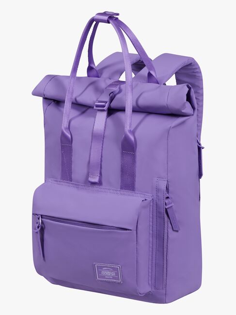 American Tourister Urban Groove City Puff Ryggsekk 17L, Purple Pulse