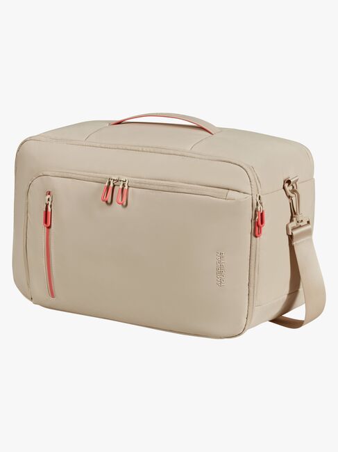 American Tourister Puffy POP 3-Way Håndbagasje 21L, Beige
