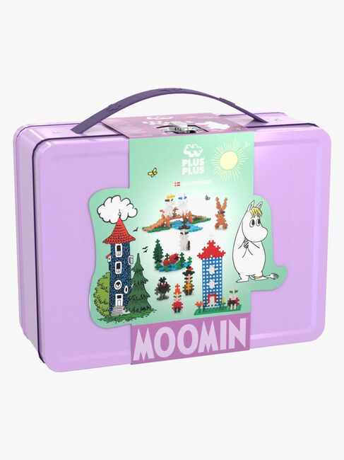 Plus Plus Mummidalen Tinbox Byggesett 500 Deler, Lilla