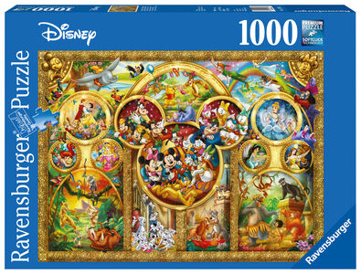 Ravensburger Pussel De Beste Disney-tema 1000 Biter