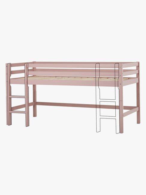 Hoppekids Halvhøy Modul 90x200 ECO Dream, Pale Rose