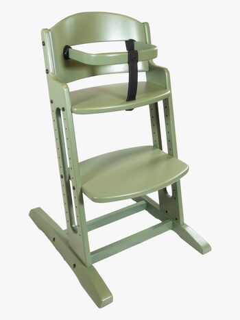 BabyDan Danstolen Matstol inkl. Bøyle & Reim, Soft Green