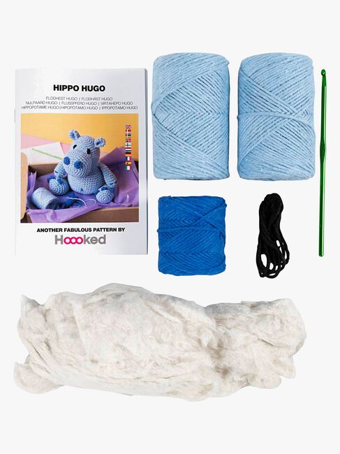 Creativ Company Heklesett Amigurumi Flodhest DIY