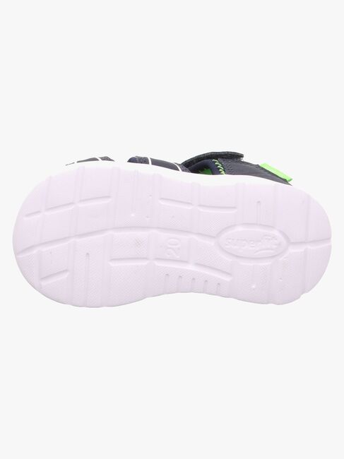 Superfit Wave Sandaler, Blå/Lysegrønn