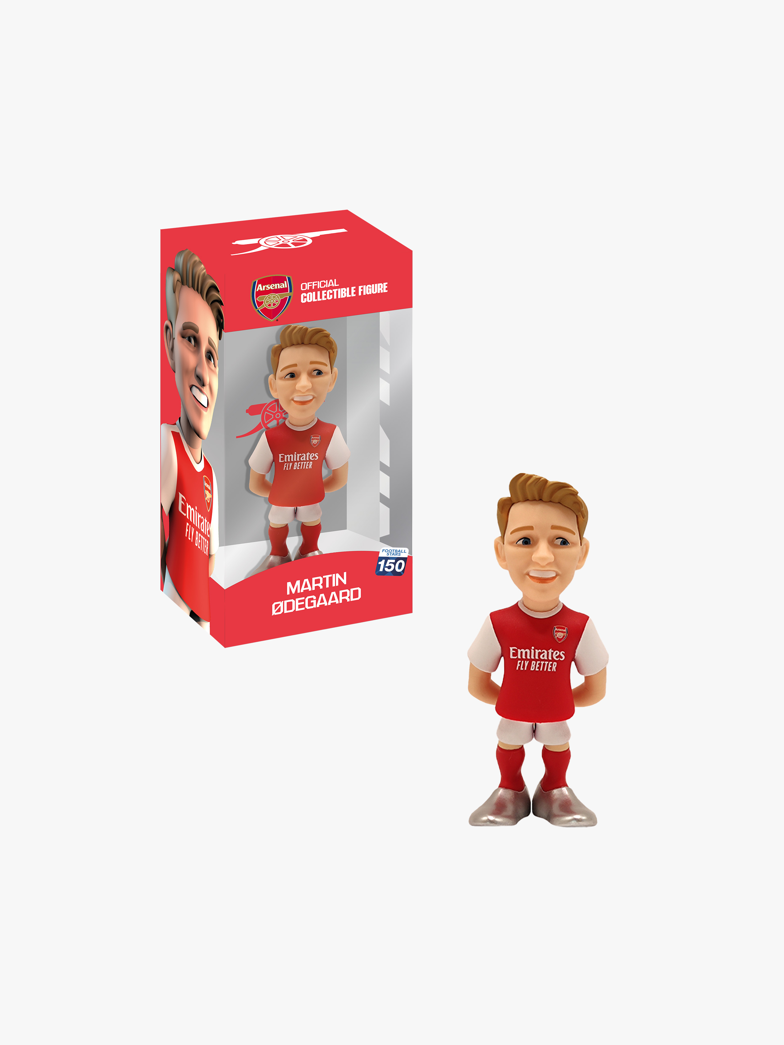 Minix Fotball Samlefigur Odegaard Arsenal - Samlefigurer