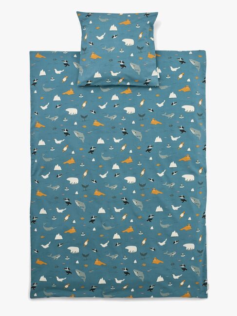 LIEWOOD Carmen Baby Sengesett 70x100, Arctic Sea/Ocean View