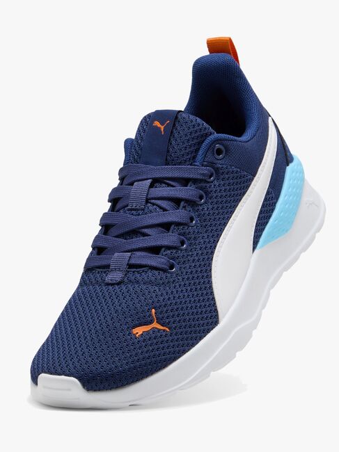Puma Anzarun Lite Sneakers, Blue Jewel/Vermillion