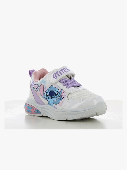 Disney Lilo & Stitch  Blinkende Sneakers, White/Lilac