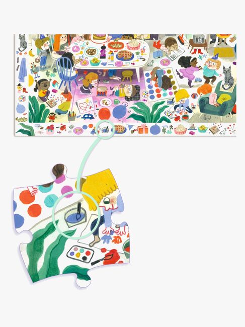 Djeco Observasjonspuslespill Bursdagsselskap 54 Brikker