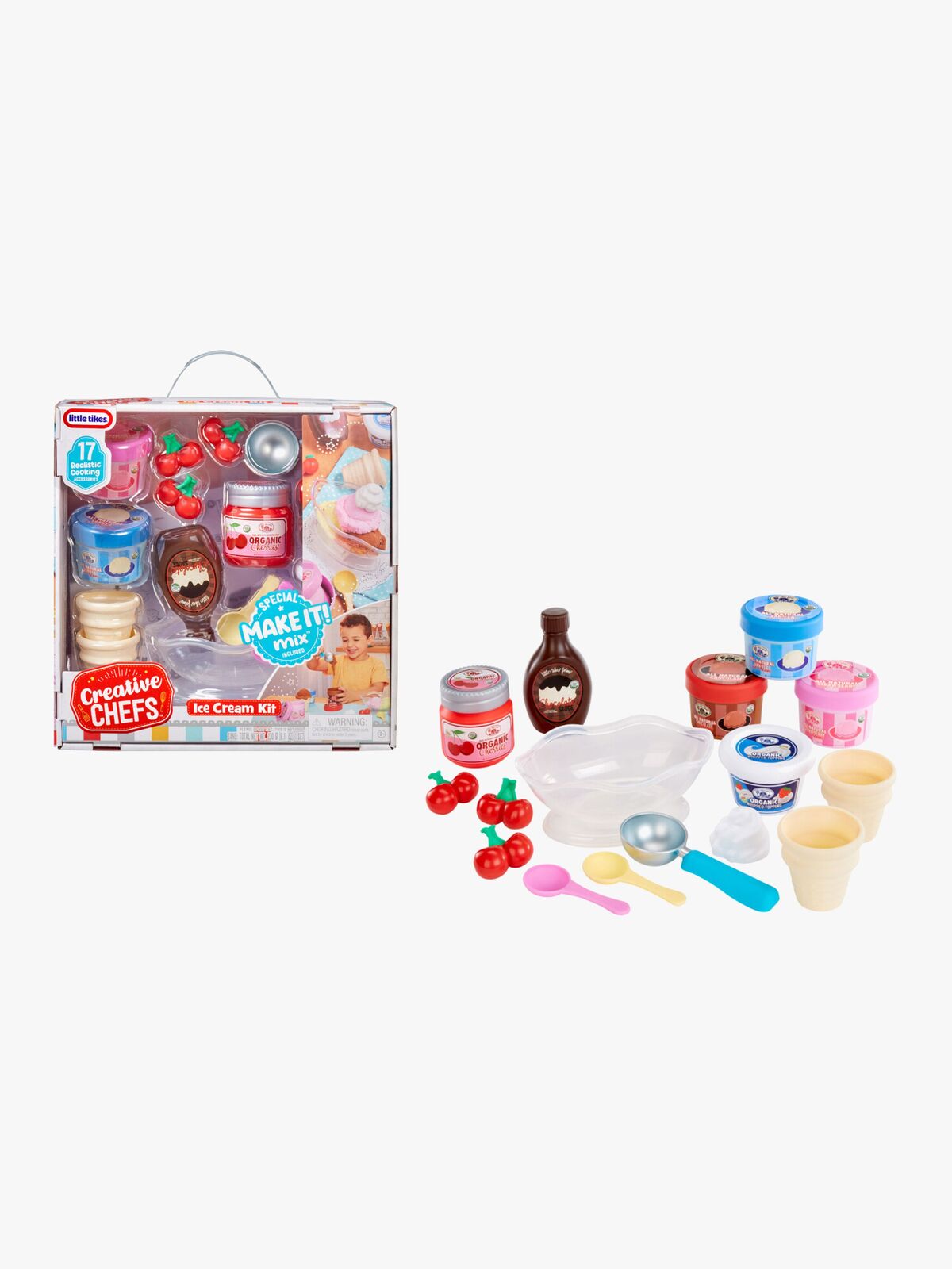 Little Tikes Creative Chefs Iskremsett med Magisk Sand