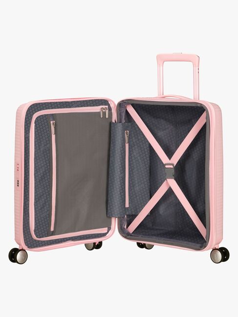 American Tourister Soundbox Spinner Koffert 35,5L, Pastel Pink