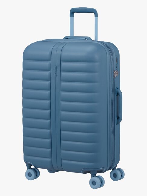 American Tourister Neovibe Spinner Koffert 66-74L, Steel Blue