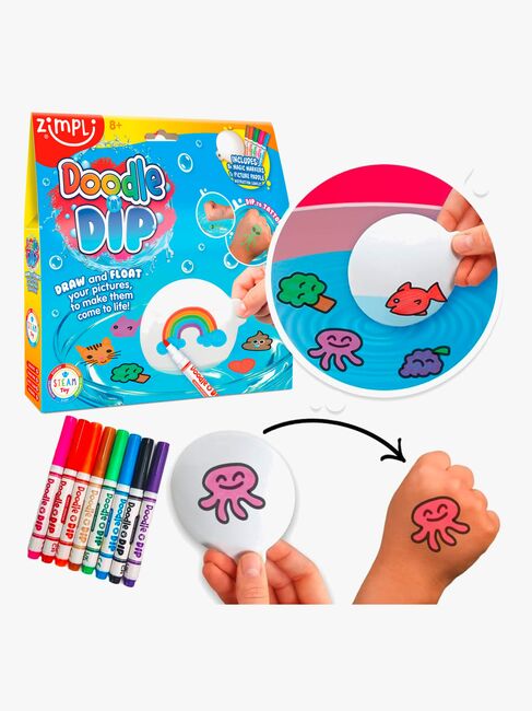 Zimpli Kids Kids Doodle 'N'Dip Tatoveringssett