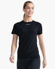 2XU Ignition Base Layer T-skjorte, Black/Silver Reflective