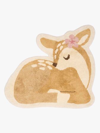 Little Dutch Rådyr Gulvteppe 103x110, Sandbrun