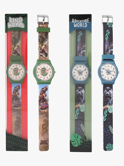 Dino World Klokke i Laget Av Silikon Blandet