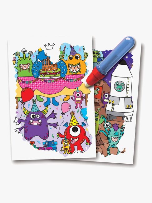 Galt Water Magic Fargeleggingsbok Monstre og Romvesener