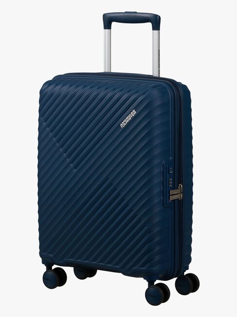 American Tourister Diablast Spinner Koffert 35L, Darkwave Blue