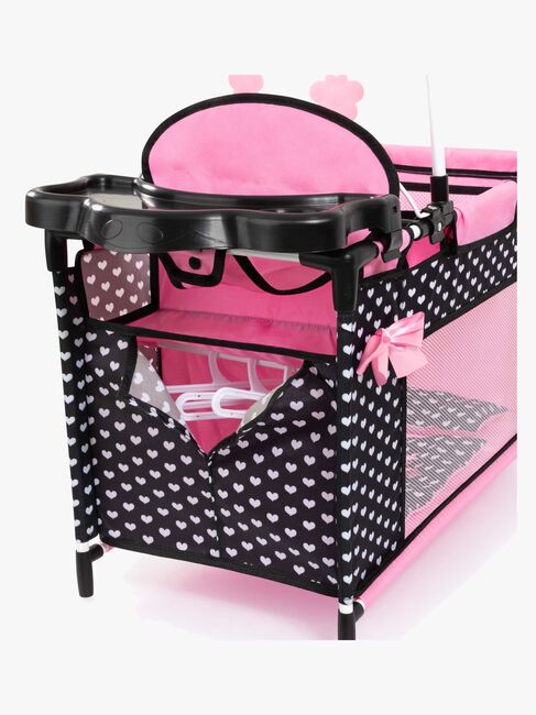 Bayer Design Dukkeseng Multi, Svart/Rosa