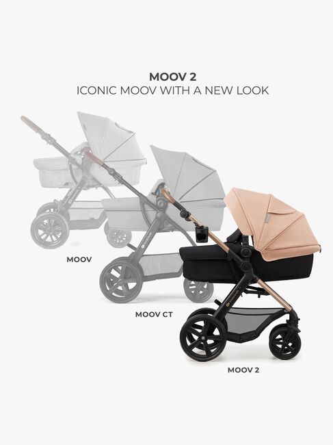 Kinderkraft MOOV 2 4-in-1 Duovogn, Sand Beige