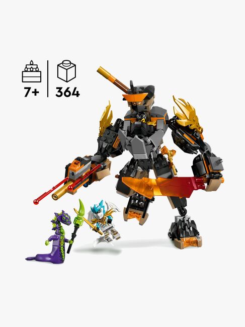 LEGO Ninjago 71854 Coles eventyrrobot og Drage-Zane
