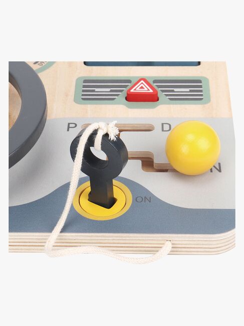 Kinder and Kids Montessori Aktivitetstavle Bil