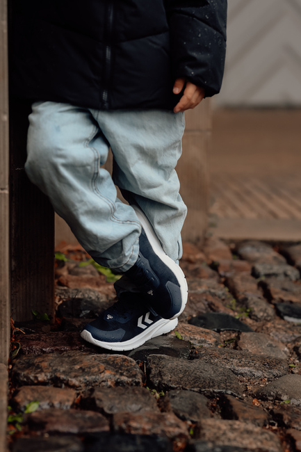 Hummel Actus Breather Infant Sneakers, Black Iris