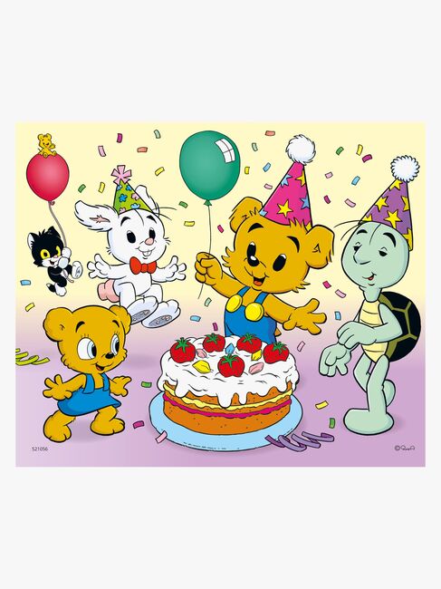 Egmont Kärnan Bamse Trepuslespill Festmotivet 15 Brikker