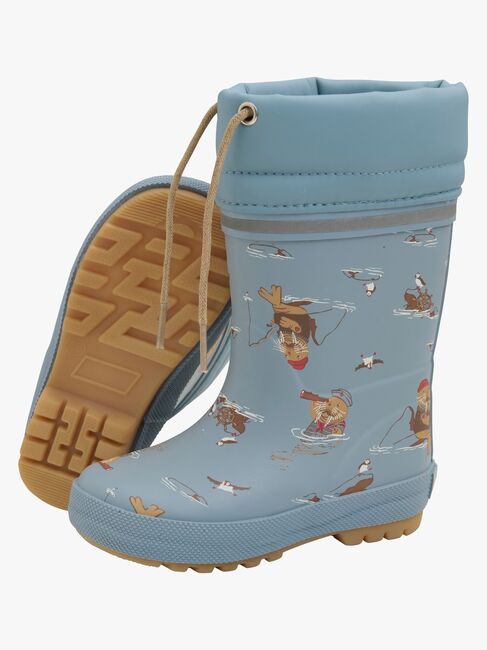 CeLaVi Fôrede Gummistøvler, Smoke Blue