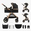 Kinderkraft ESME 2-in-1 Duovogn, Pure Black