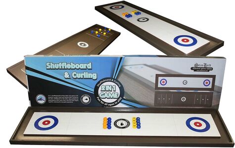 Stanlord Curling & Shuffle Pro 2-in-1 Brettspill
